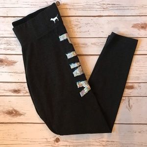 VS PINK Bling Yoga Leggings